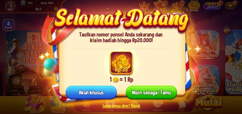 Tampilan Layar RPVIP3